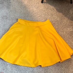 Vibrant Yellow Women's Skirt